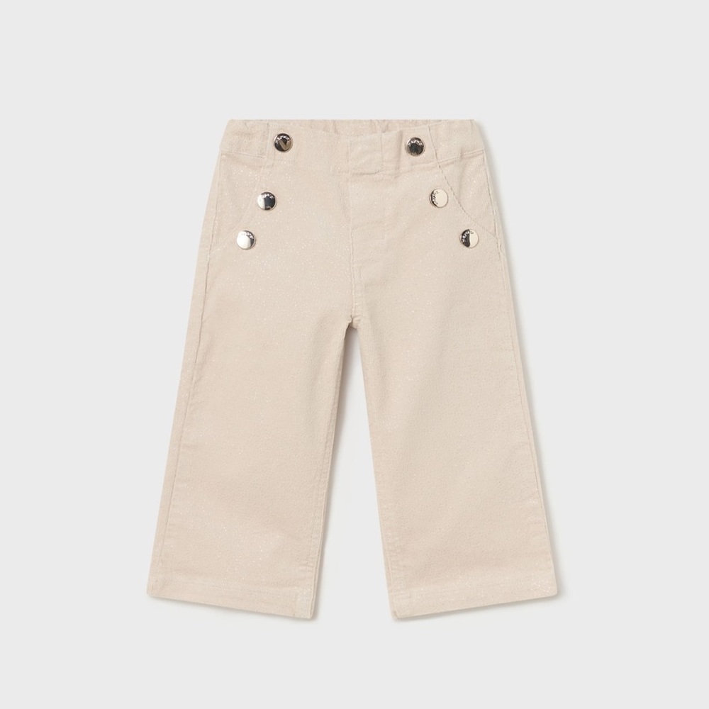 NWT MAYORAL GIRLS WIDE SAILOR CORDUROY TROUSER